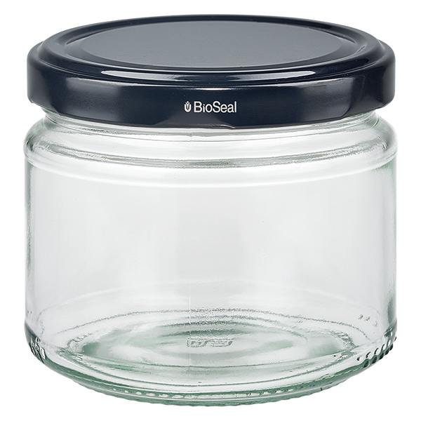 330ml rund burk + BioSeal-lock svart UNiTWIST