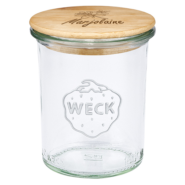 Trälock Marjolaine med WECK-glas 160 ml Trälock Marjolaine med WECK-glas 160 ml
