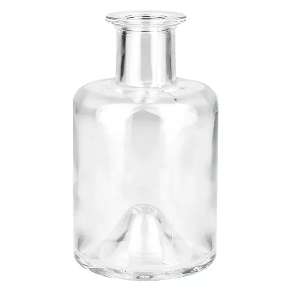 200ml glasflaska Sofia transparent utan lock UNiTWIST apoteksflaska i klarglas