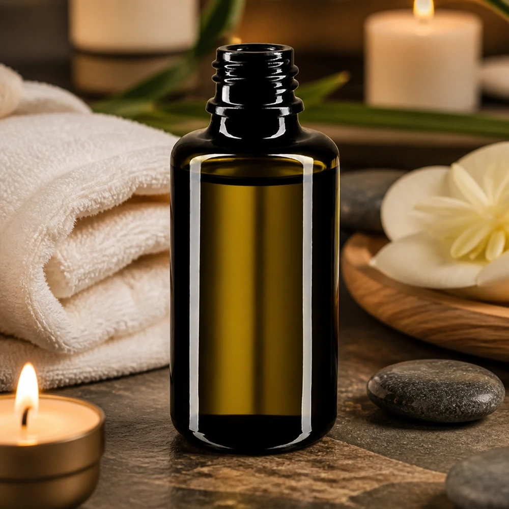 Violett glasflaska 30ml DIN 18 (Mironglas) Praktisk 30 ml Orion droppflaska tillverkad av violett Miron-glas för kosmetika och naturläkemedel