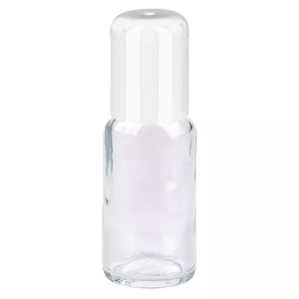 20 ml roll-on-flaska vit med standardkork ClearLine UT18/20 20 ml roll-on-flaska vit med standardkork ClearLine UT18/20