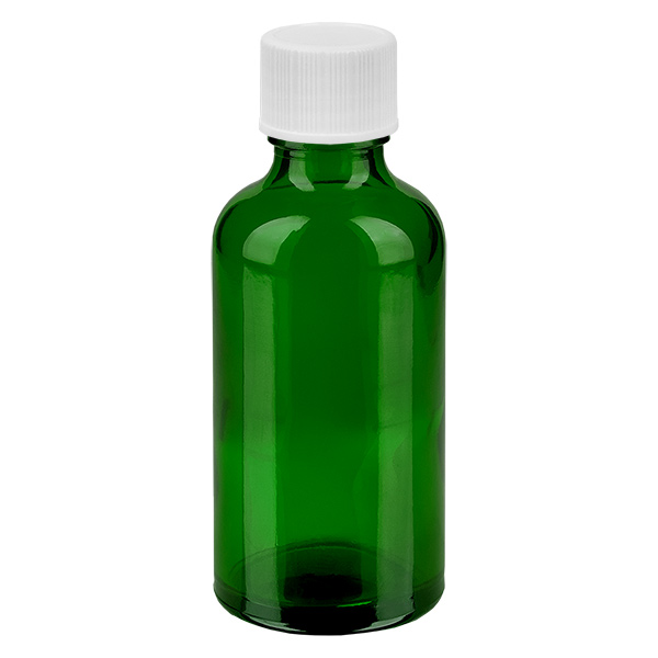 50ml flaska 11mm skruvkork vit Standard GreenLine UT18/50