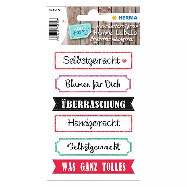 Klistermärke "Överraskning" (12 klistermärken med glitter) Klistermärke "Överraskning" (12 klistermärken med glitter)
