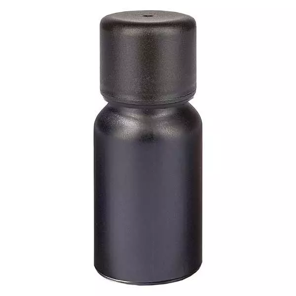 10ml flaska 6mm skruvkork med manipulationsskydd BlackLine UT18/10 10ml flaska 6mm skruvkork med manipulationsskydd BlackLine UT18/10