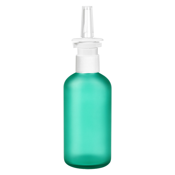 100ml nässprayflaska vit/transparent standardförslutning GreenLine UT18/100 100ml nässprayflaska vit/transparent standardförslutning GreenLine UT18/100