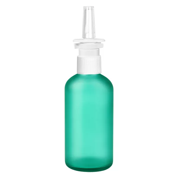 100ml nässprayflaska vit/transparent standardförslutning GreenLine UT18/100 100ml nässprayflaska vit/transparent standardförslutning GreenLine UT18/100