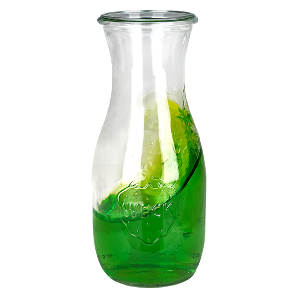 Set med 24 Weck-glas, juiceflaskor, 530 ml. Set med 24 Weck-glas, juiceflaskor, 530 ml.