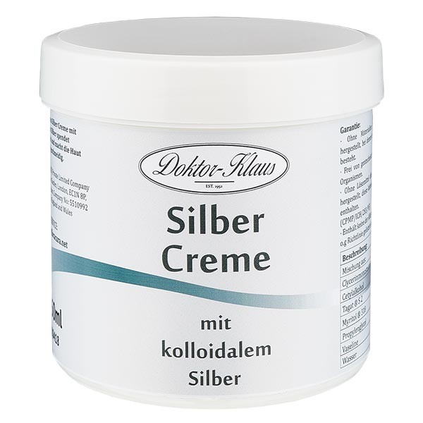 Doktor Klaus Silver Cream 250ml enligt Dr Schumacher Doktor Klaus Silver Cream 250ml enligt Dr Schumacher