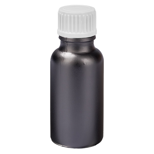 20ml Droppflaska 0,9mm vit standardförslutning BlackLine UT18/20 20ml Droppflaska 0,9mm vit standardförslutning BlackLine UT18/20