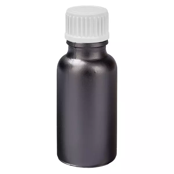 20ml Droppflaska 0,9mm vit standardförslutning BlackLine UT18/20 20ml Droppflaska 0,9mm vit standardförslutning BlackLine UT18/20