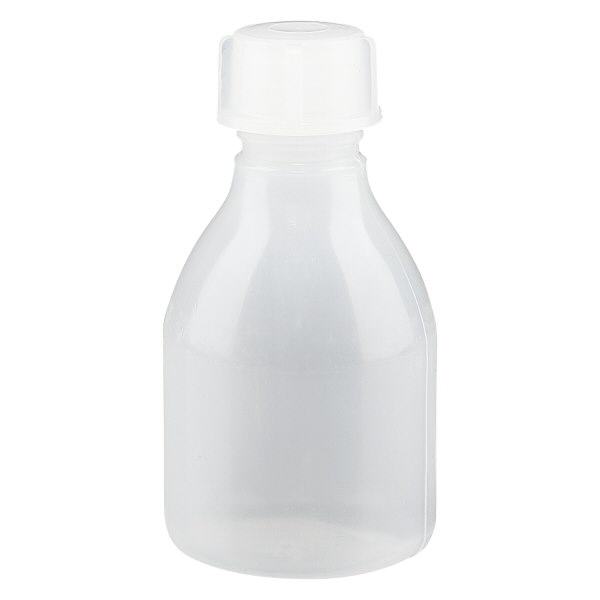 30ml skruvflaska, laboratorieflaska med smal hals