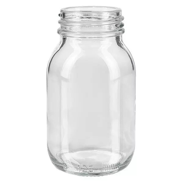 125 ml flaska med vid hals, klarglas 125 ml flaska med vid hals, klarglas