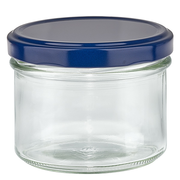 225ml Krossade glasögon + BasicSeal-lock blå UNiTWIST