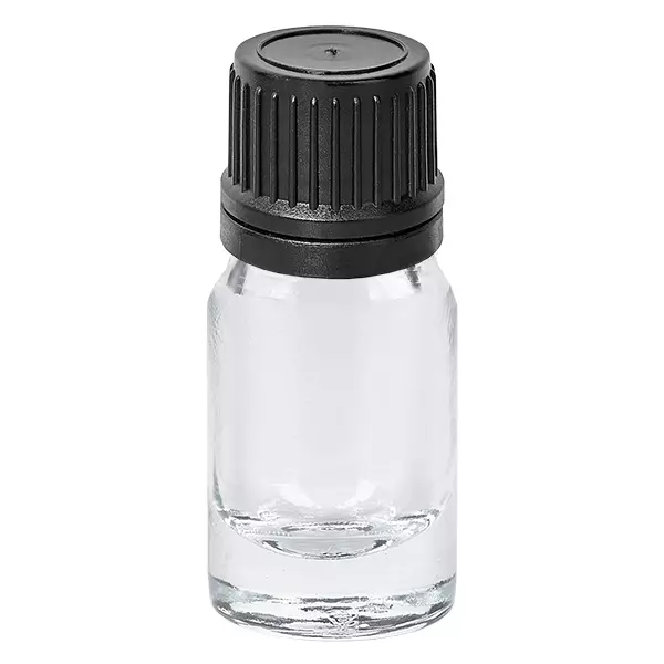 5ml Droppflaska 1mm svart med säkerhetslock ClearLine UT18/5 5ml Droppflaska 1mm svart med säkerhetslock ClearLine UT18/5