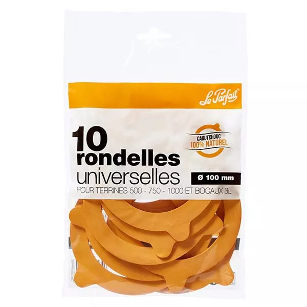 Le Parfait® Super 10 tätningar Ø100 mm Le Parfait® Super 10 tätningar Ø100 mm