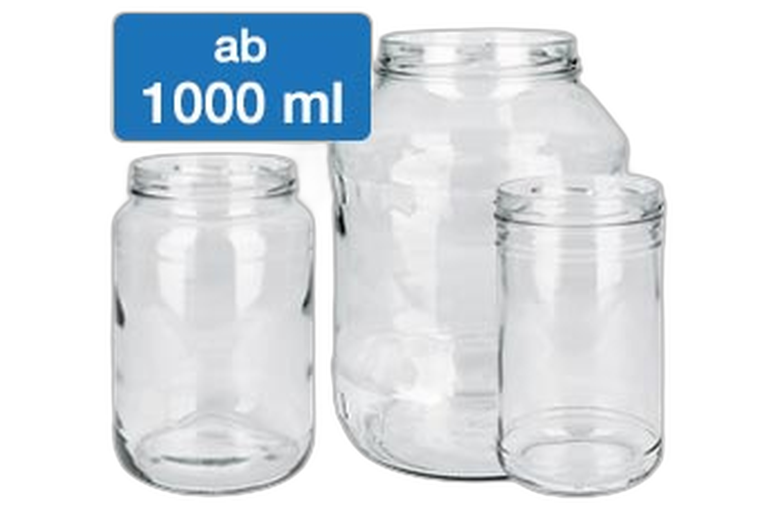 från 1000 ml
