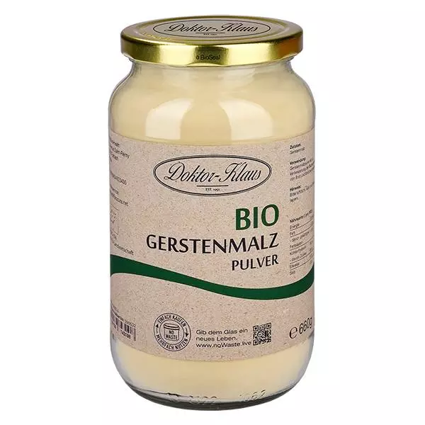 Ekologiskt kornmaltpulver 660g Doktor-Klaus noWaste