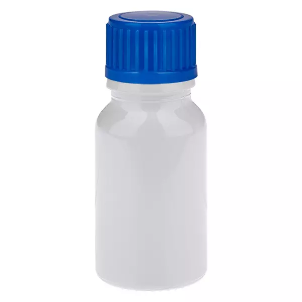 10 ml flaska 11 mm skruvkork blå Standard WhiteLine UT18/10 10 ml flaska 11 mm skruvkork blå Standard WhiteLine UT18/10
