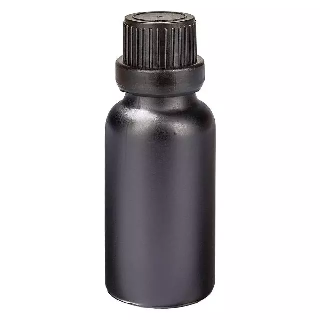 20 ml flaska 11 mm skruvkork med självhäftande förslutning BlackLine UT18/20 20 ml flaska 11 mm skruvkork med självhäftande förslutning BlackLine UT18/20
