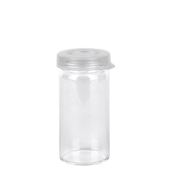 Bords-/rullburk 5ml klar med snäpplock