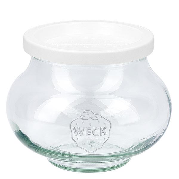 560 ml smyckesburk med lock WECK RR80