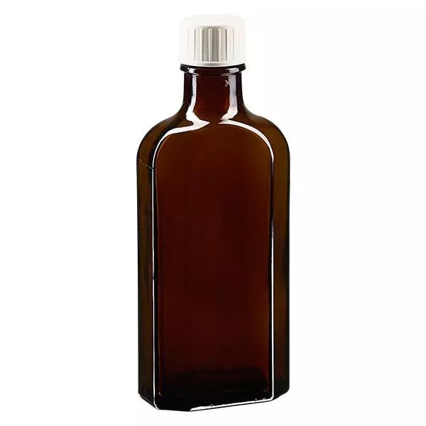125 ml Meplat brunt skruvlock med hällring 125 ml Meplat brunt skruvlock med hällring