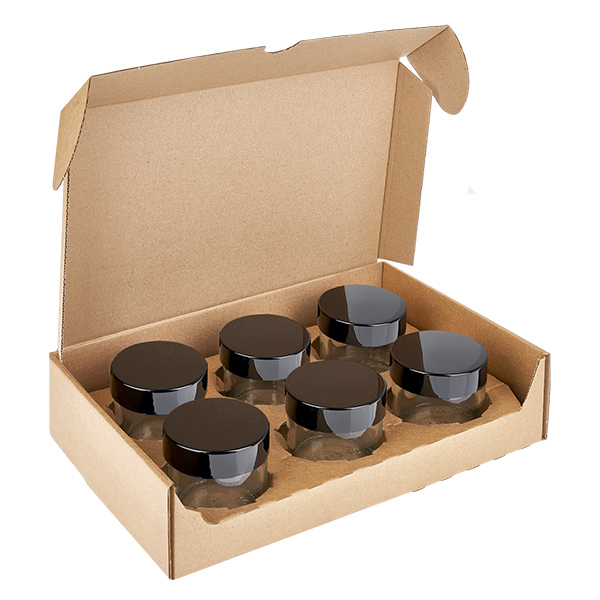 Glasburk 20ml klar med UNiTWIST-insatslock Glasburk 20ml klar med UNiTWIST-insatslock