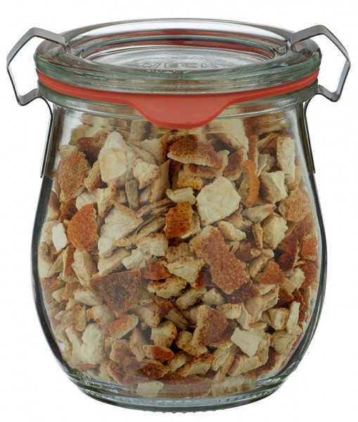 Idé för ett kryddburk i glas: Glasburk WECK tulpanformad 220 ml Idé för ett kryddburk i glas: Glasburk WECK tulpanformad 220 ml
