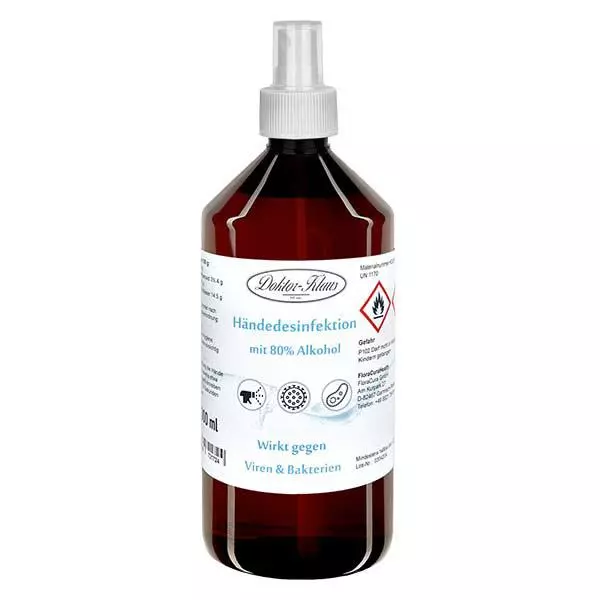 Handdesinfektionsspray 1000ml Doktor-Klaus Handdesinfektionsspray 1000ml Doktor-Klaus