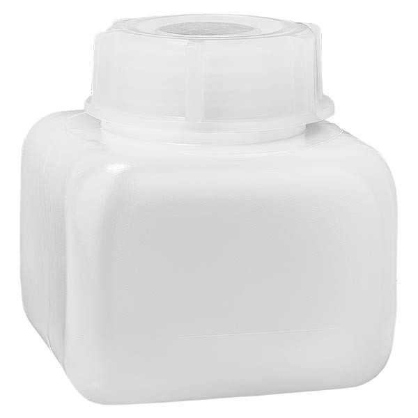 Kemikalieflaska 250 ml, vid hals, inkl. förslutning GL 50