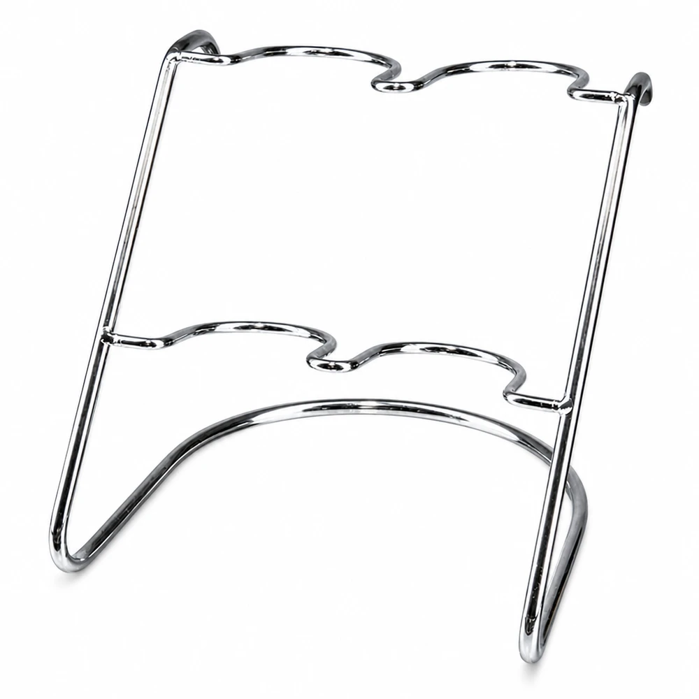 Serveringsställ Flato4 för 4 WECK-burkar Flato4 serveringsställ av kromstål för 4 WECK-glas - elegant glashållare för kök och bord