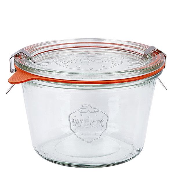 370ml Krossade glasögon komplett WECK RR100