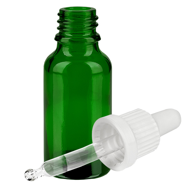 20 ml pipettflaska vit med säkerhetsförslutning GreenLine UT18/20 20 ml pipettflaska vit med säkerhetsförslutning GreenLine UT18/20