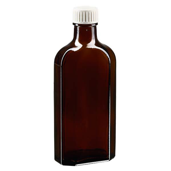 150 ml Meplat brunt skruvlock med PE-skuminsats 150 ml Meplat brunt skruvlock med PE-skuminsats