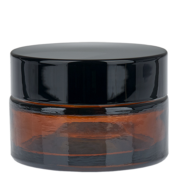 Glasburk 20ml brun med insatslock UNiTWIST Glasburk 20ml brun med insatslock UNiTWIST