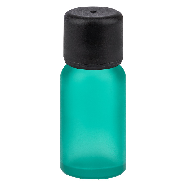 10ml flaska 6mm skruvkork svart Standard GreenLine UT18/10