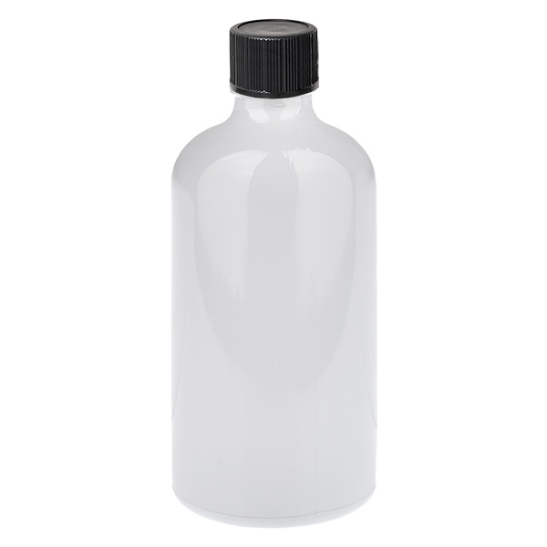 100 ml droppflaska 1 mm svart standardkork WhiteLine UT18/100 100 ml droppflaska 1 mm svart standardkork WhiteLine UT18/100