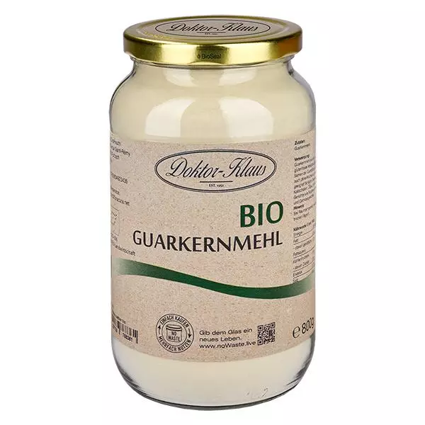 Ekologiskt guargummi 800g Doktor-Klaus noWaste Ekologiskt guargummi 800g Doktor-Klaus noWaste