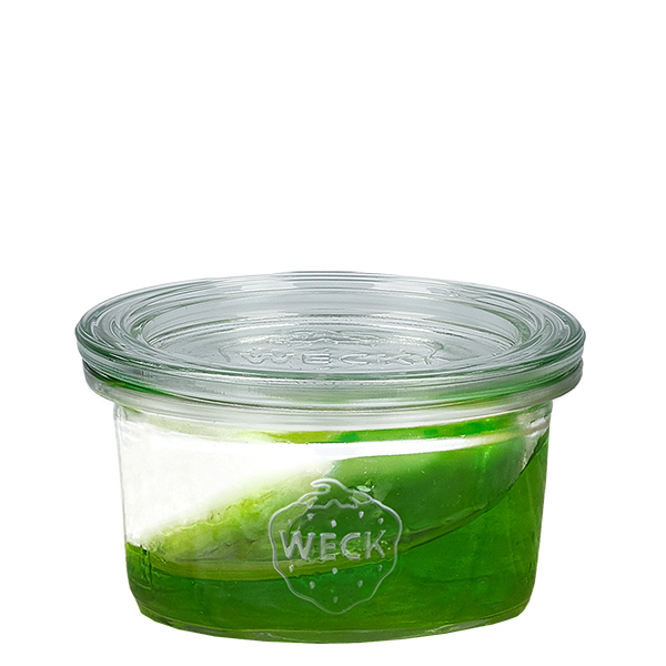 Set med 48 Weck-glasburkar 50 ml med 48 glaslock Set med 48 Weck-glasburkar 50 ml med 48 glaslock