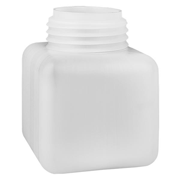 Kemikalieflaska 500 ml, vid hals av PE-HD, naturfärgad, GL 65 Kemikalieflaska 500 ml, vid hals av PE-HD, naturfärgad, GL 65