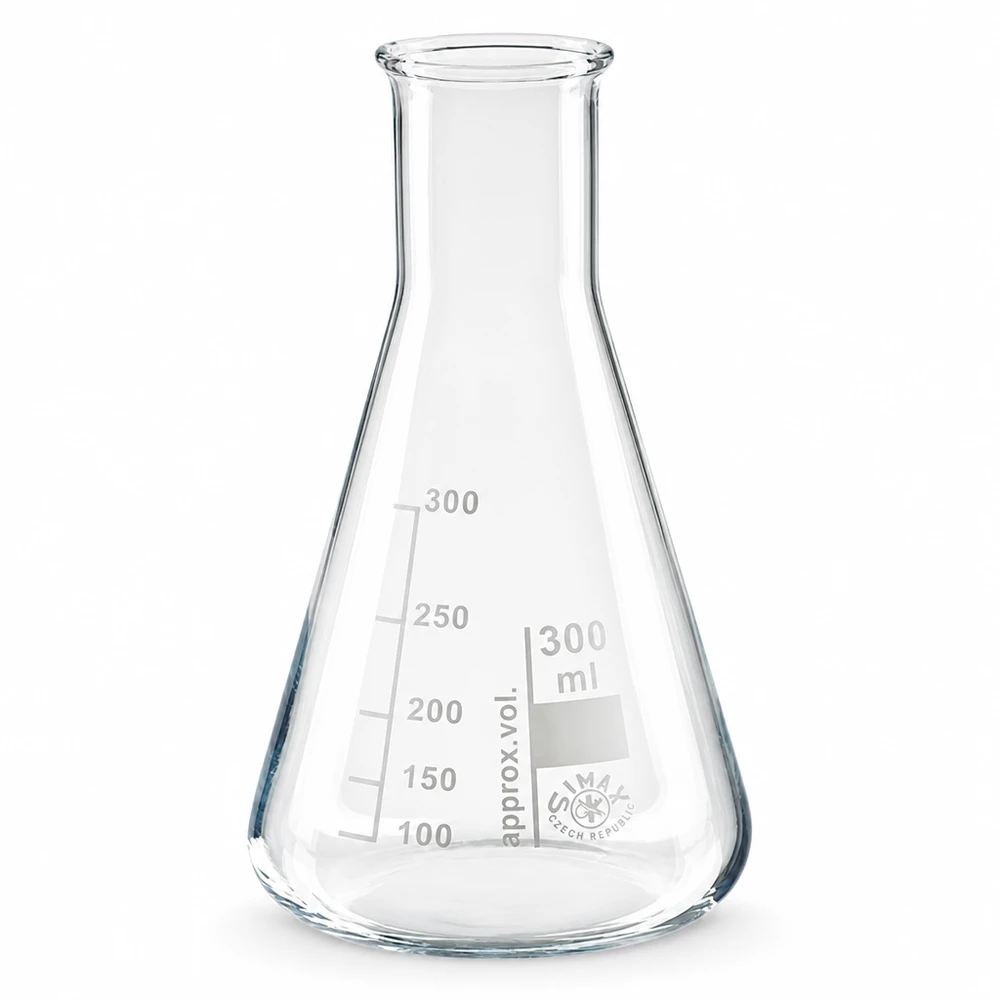 Erlenmeyerkolv 300ml smal hals