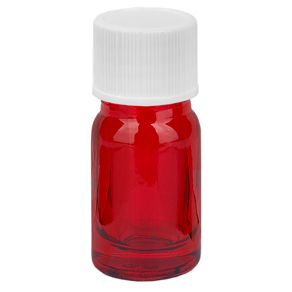 5ml flaska 11mm skruvkork vit Standard RedLine UT18/5 5ml flaska 11mm skruvkork vit Standard RedLine UT18/5