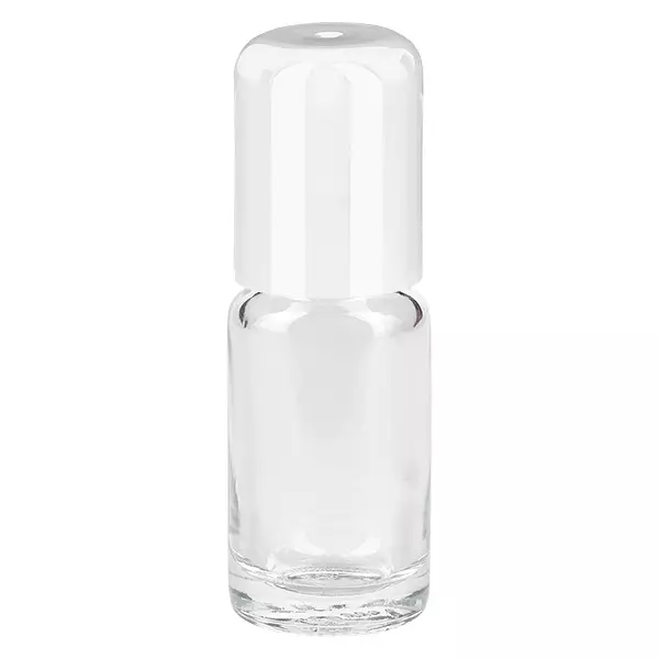 10ml roll-on flaska vit med standardlock ClearLine UT18/10 10ml roll-on flaska vit med standardlock ClearLine UT18/10