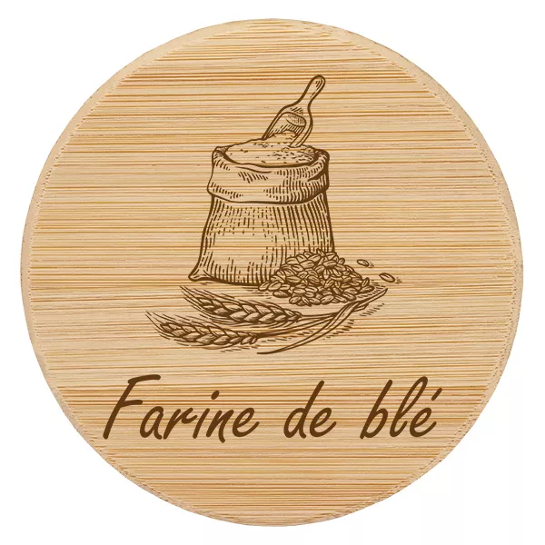 Trälock farine de blé för WECK RR100 Trälock farine de blé för WECK RR100