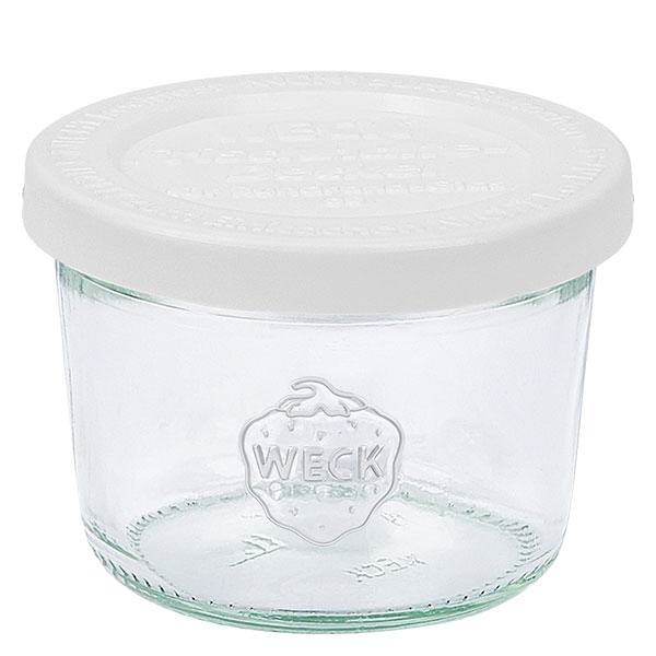 80ml Krossade glasögon med lock WECK RR60