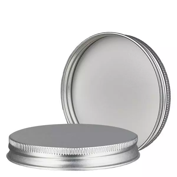 Skruvlock i metall, silver, gänga 63mm/R3 ApoGlas Skruvlock i metall, silver, gänga 63mm/R3 ApoGlas