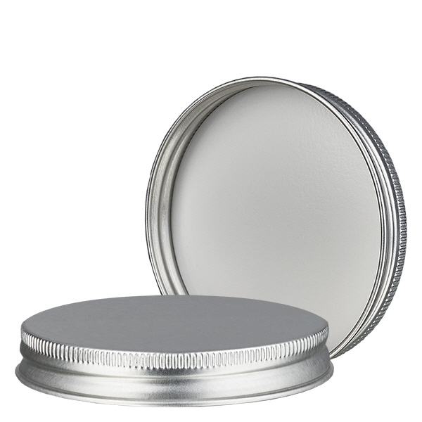 Skruvlock i metall, silver, gänga 63mm/R3 ApoGlas Skruvlock i metall, silver, gänga 63mm/R3 ApoGlas