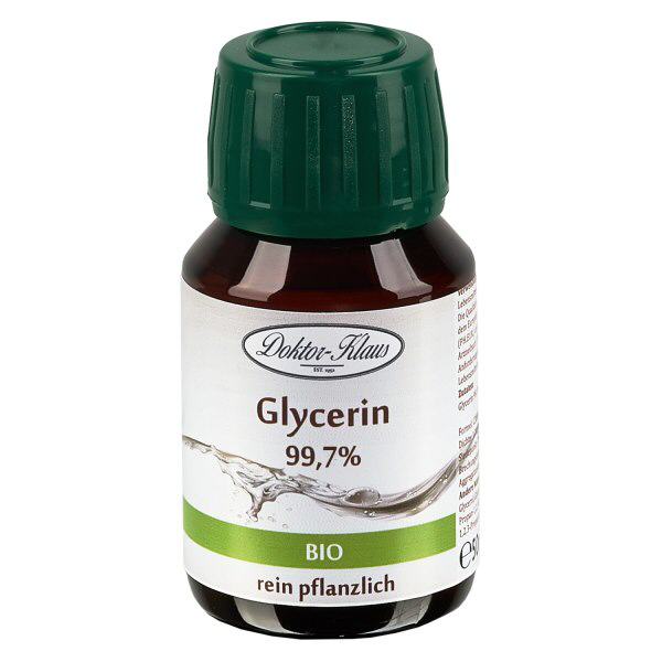Glycerin ekologisk (99,7%) 50 ml Doktor-Klaus Glycerin ekologisk (99,7%) 50 ml Doktor-Klaus