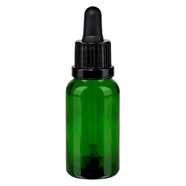 20 ml pipettflaska svart med säkerhetsförslutning GreenLine UT18/20 20 ml pipettflaska svart med säkerhetsförslutning GreenLine UT18/20