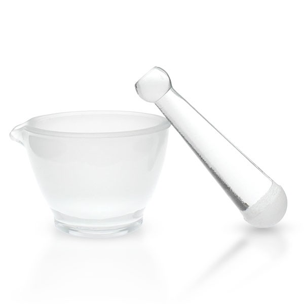 Mortel och mortelstöt ø80mm, grov yta